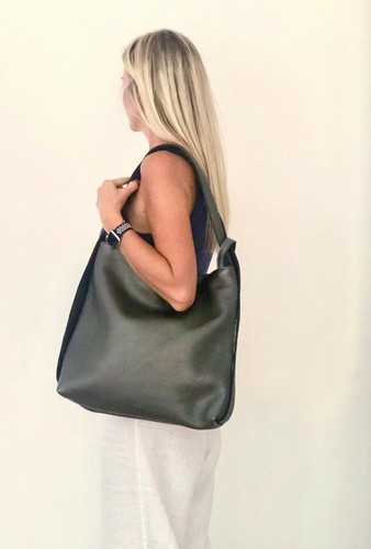 Borsa Zaino Combo Donna Vera Pelle Grande-Backpack Handbag combo | eBay