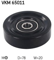 SKF VKM 65011 Spannrolle, Keilrippenriemen FÜR Hyundai Hyundai (Beijing) KIA