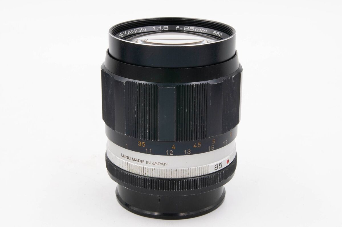 Konica Hexanon 85mm f1.8 AR-Mount Telephoto Prime Lens w Konica Hexanon 85mm f1.8 AR-Mount Telephoto Prime Lens w