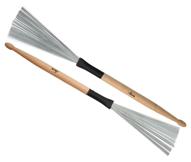 Superklasse Drumstick Brushes Stick und Besen in einem vielseitig einsetzbar Superklasse Drumstick Brushes Stick und Besen in einem vielseitig einsetzbar