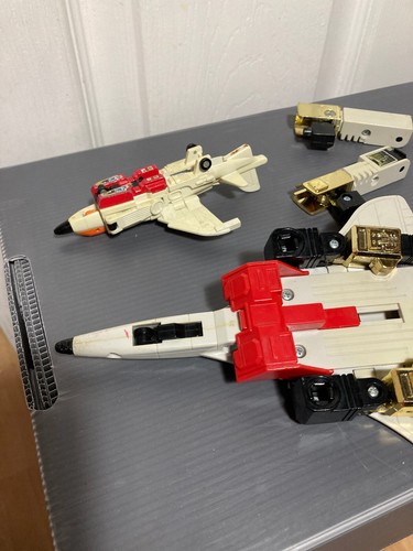 Transformers g1 original vintage Superion Aerialbots Slingshot & Silverbolt 1985 - Bild 7 von 11
