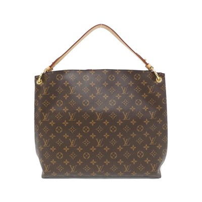 Authentic LOUIS VUITTON Monogram Graceful MM M43704 Shoulder bag 
