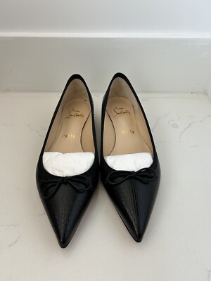 Bnib Authentic Christian Louboutin Hall Flat Shoes Zarli Nappa