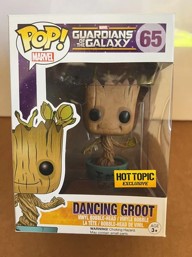 Funko Pop! Vinyl: Marvel - Dancing I am Groot - Hot Topic (Exclusive) #65