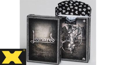 Leonardo MMXVIII Silver Edition by Dent-de-Lion du Midi & Art Playing Cards