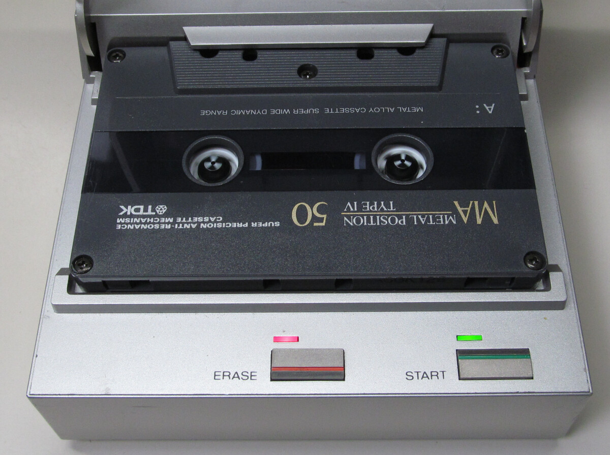 SONYソニー BE-100 TAPE ERASER メタル テープ イレーサー SONY/BE-100/TAPE ERASER/WINDER/消磁器/ワインダー ソニー