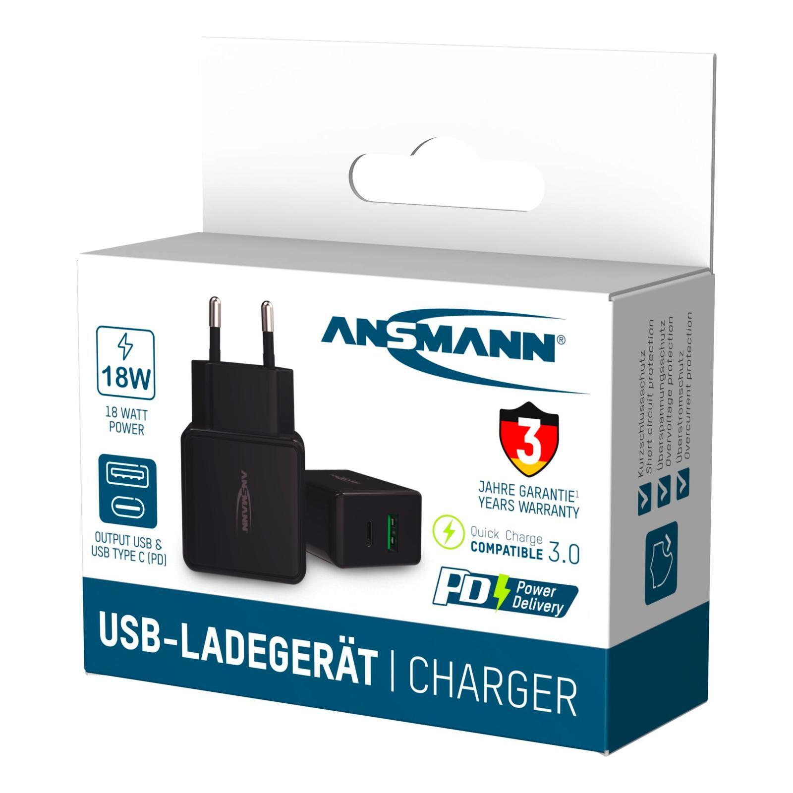Thumbnail - Ansmann Home Charger Hc218pd Ladegerät