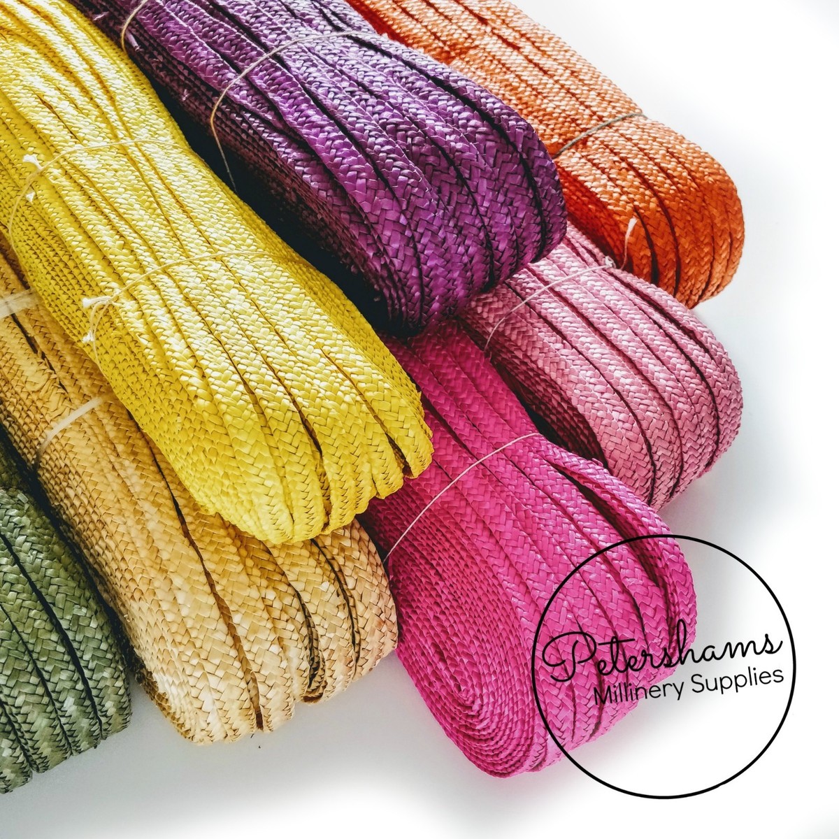 10mm Traditional Millinery Straw Braid for Hat Making Trimming