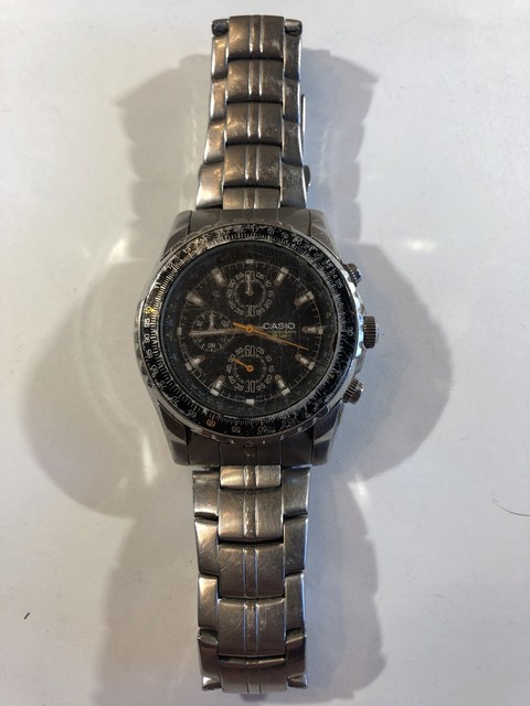View Casio Beside Chronograph Wr 50M Gif - World of Watches