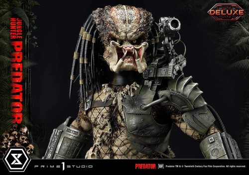 PRIME 1 Predator 1987 Jungle Hunter predator DX DELUXE ⅓ Third Scale Statue NEW - Picture 8 of 12