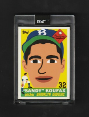 Topps Project 2020 Sandy Koufax 1955 by Keith Shore #162 ~ Low PR