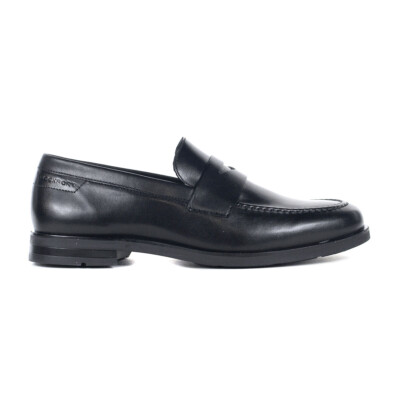 Rockport Men's Sutton Black Leather Loafers