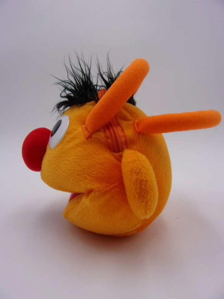 Bolso Cartera de Peluche Ernie Plaza Sésamo Mochila Jim Henson Raro Foto 2 de 4
