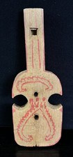 CROATIA END BLOWN FLUTE HAND MADE CARVED MUSICAL INSTRUMENT