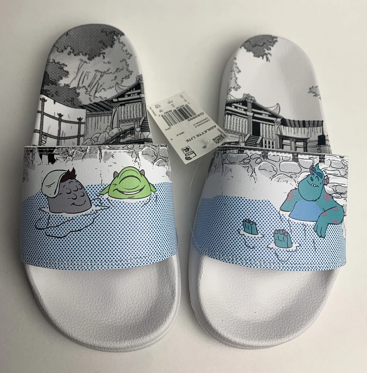 adidas Monsters Inc. x Adilette Lite Mike & Sulley for Sale | Authenticity  Guaranteed | eBay