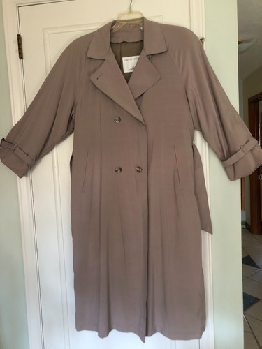 London Fog Limited Edition Trenchcoat -Maxi, gefüttert, waschbar, taupe, 12 PET - Bild 1 von 17