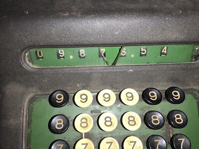 Vintage Allen Wales Adding Machine Tested - See Description | eBay