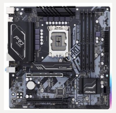 For ASRock B660M Pro RS Desktop For Intel B660 Motherboard LGA 1700 DDR4