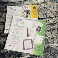 1999 Creative Memories 12x12 School Days Pages Ruled Pages open pack