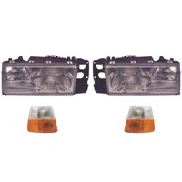 Halogen Scheinwerfer Set FüR Volvo 940 II Kombi 945 2.3Ti 2.3 Turbo 944 2.0