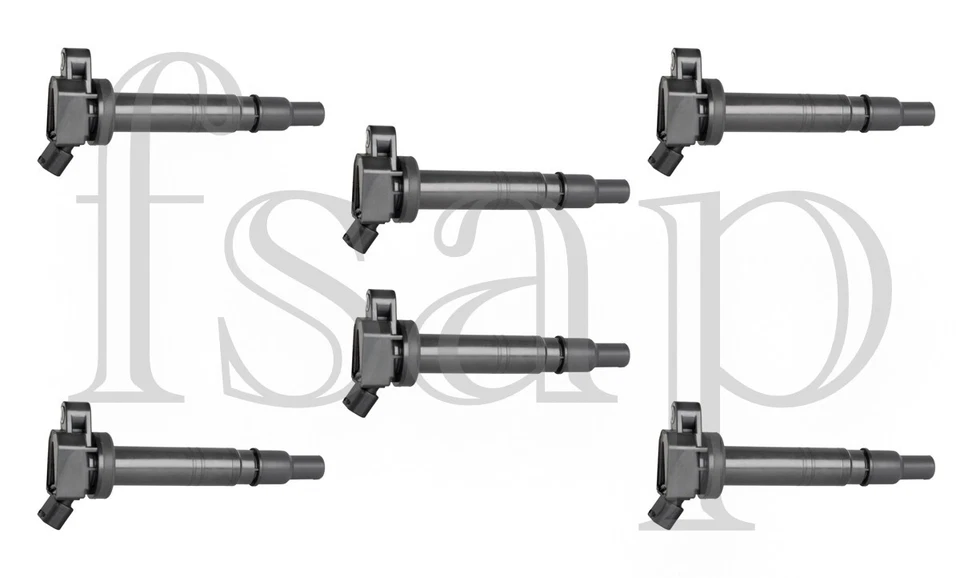 Juego de 6 bobinas de encendido Toyota Tacoma 2005-2015 4,0 L + 6 bujías Denso Toyota Foto 2 de 4
