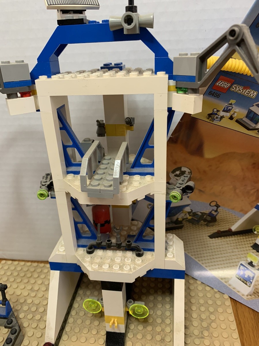 LEGO 6456 Vintage Town Space Port Mission Control, Nearly Complete