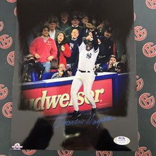 Charlie Hayes Autographed New York Yankees 8x10 Photo Signed PSA Certified.