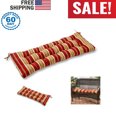 Porch Swing Cushion Padding Outdoor Patio Pillow Bench Seat 44
