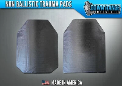 DOWN RANGE INDUSTRIES Trauma Pads for AR500 Body Armor 10mm XP-40 Cross Linked Foam w/ Rip-stop Cover