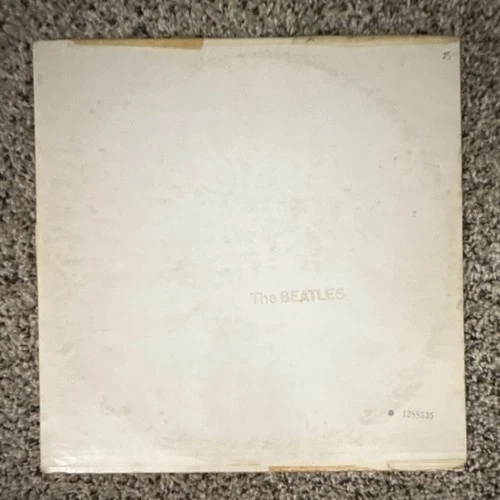 The Beatles White Album Double LP Apple Records 1968 With Inserts