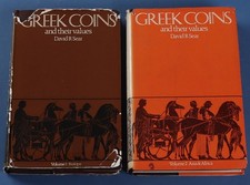 Greek Coins & Their Values - Vol 1 & 2, Europe, Asia & Africa by David R Sear.