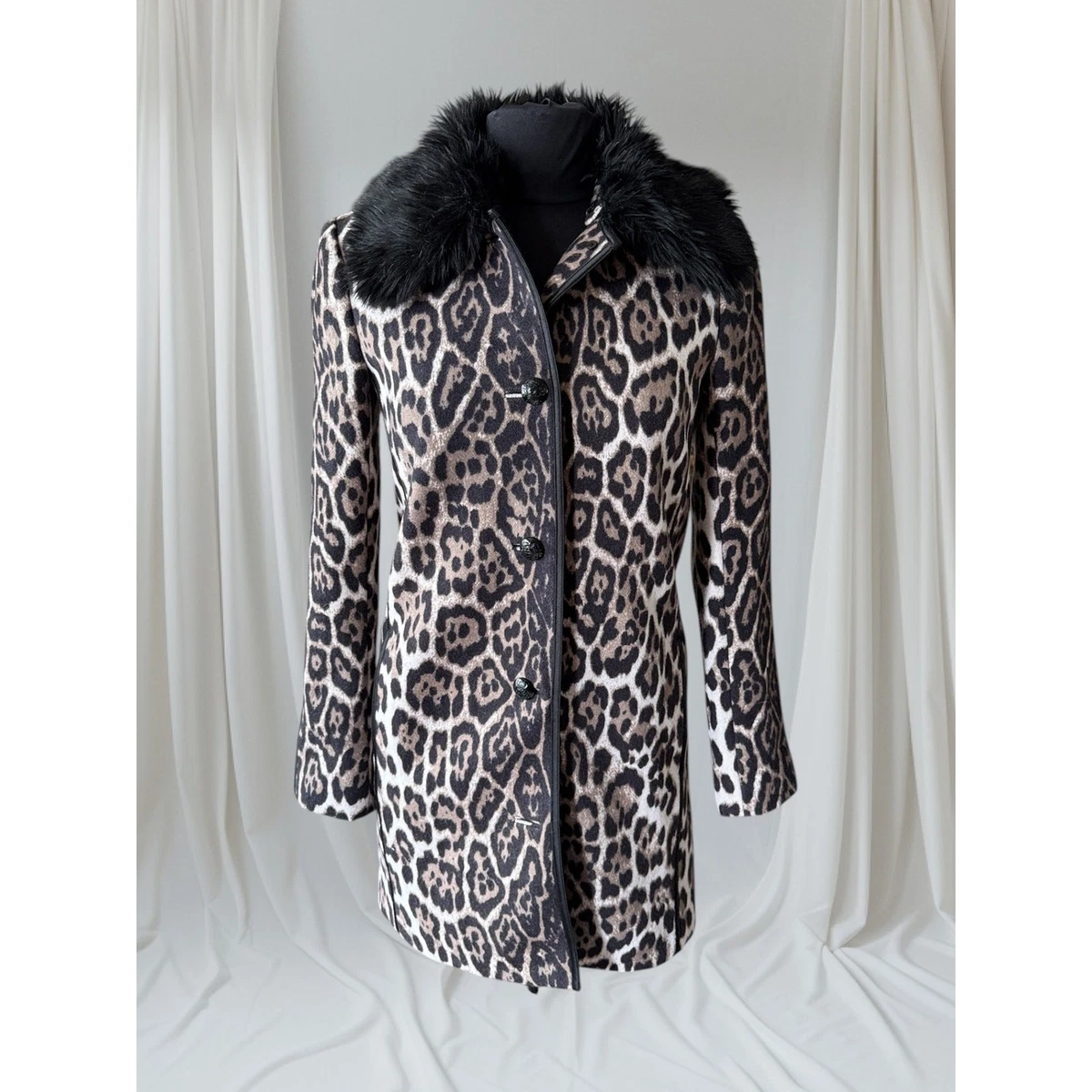 Juicy Couture Faux Fur Outer Shell Pea Coat Coats, Jackets & Vests 