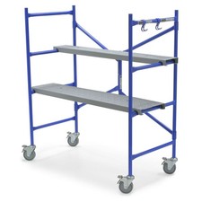 Werner PS-48 4ft Rolling Scaffold 500 lb Load Capacity Steel Portable