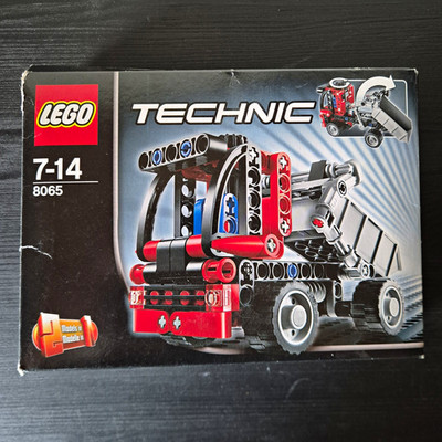 LEGO TECHNIC 8065 Mini-Kipplaster 2 in 1 mit OVP und Anleitung
