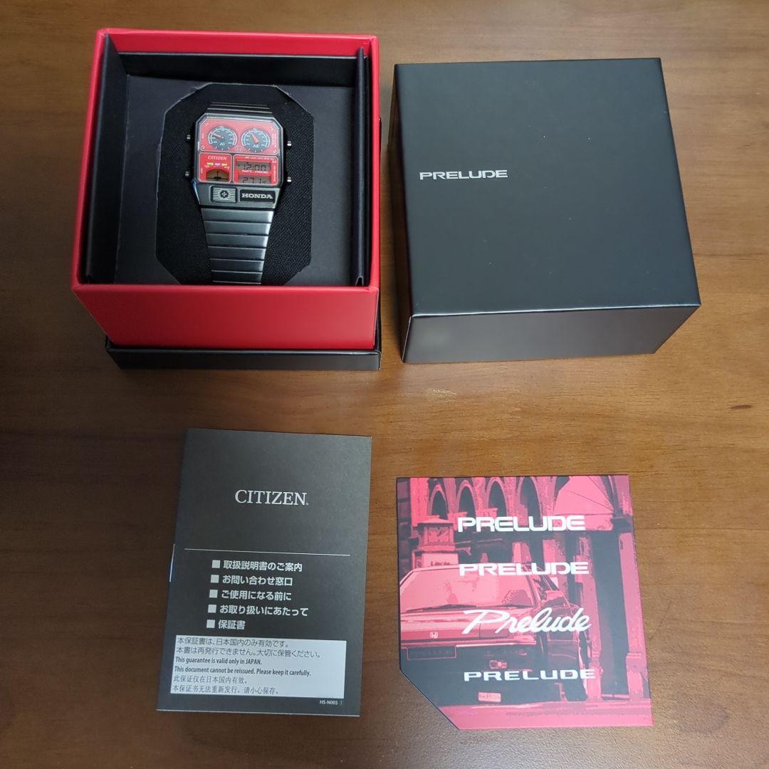 Honda Prelude Citizen Collaboration Digital Watch Limited Edition