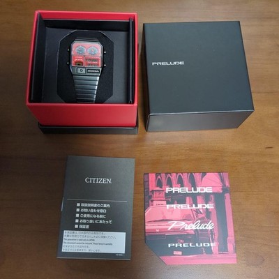 Honda Prelude Citizen Collaboration Digital Watch Limited Edition