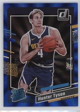 2023-24 Panini Donruss Rated Rookie Holo Blue Laser 47/49 Hunter Tyson #201 13hf