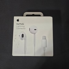 NEW SEALED GENUINE OEM APPLE WIRED EARPODS HEADPHONES LIGHTNING CONNECTOR