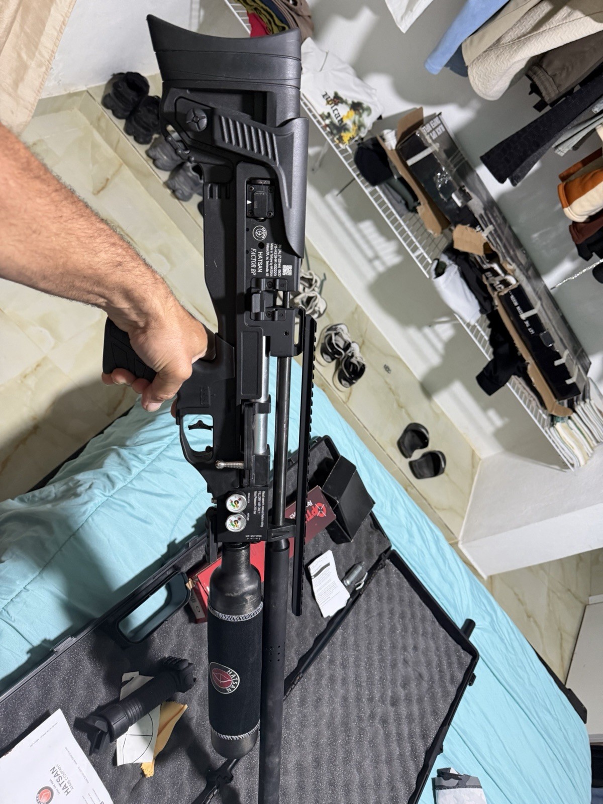 Vendo Rifle de Casería Black Leather Shoulder Holster