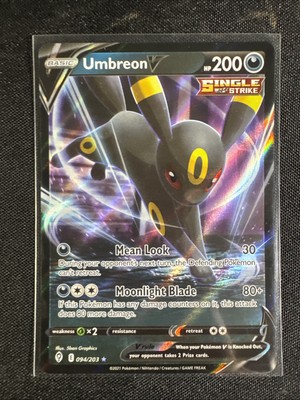 Umbreon V 094/203 Swsh07: Evolving Skies Holo