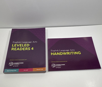 Connections Academy Pearson English Language Arts Leveled Readers 4 Handwriting