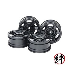 TAMIYA CC-02 Ruote a 6 Razze Blk 26mm Offset +4 Ricambi Opzionali Auto Elettr...