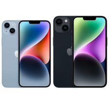 Apple iPhone 14 & 14 Plus - 128GB Unlocked iOS Smartphone All Colors Pristine A+
