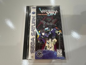 Virtual On: Cyber Troopers (Sega Saturn, 1996) CIB Complete w Reg Card NR MINT!