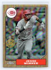 2022 Topps Chrome #87BC-16 Jesse Winker 35th Anniversary Reds