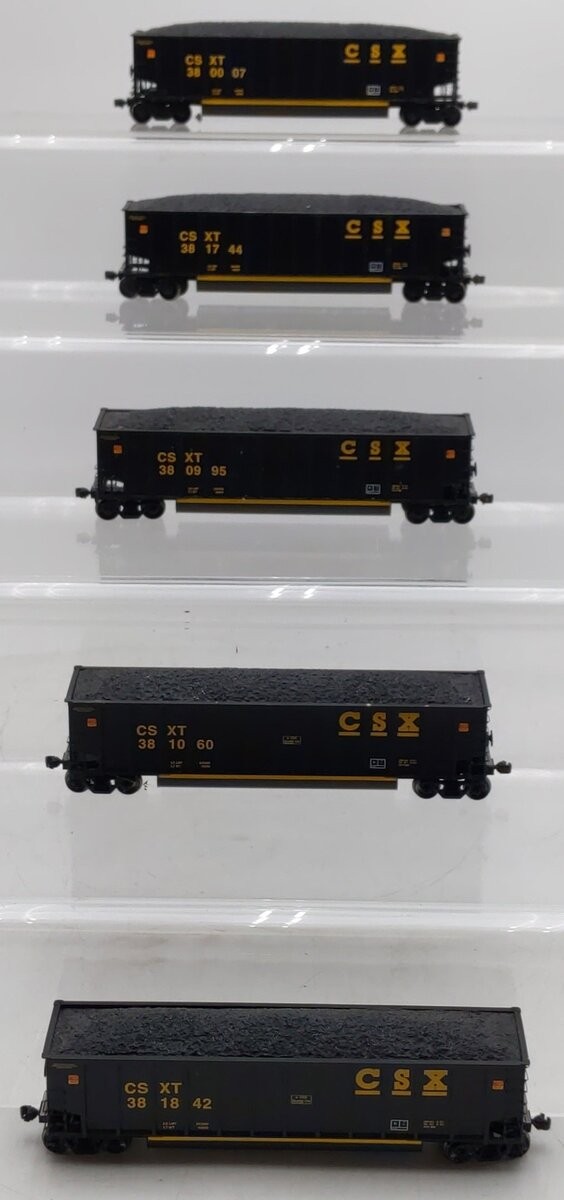 Athearn 93070 HO Scale CSX Bethgon Coalporter (Set Of 5)