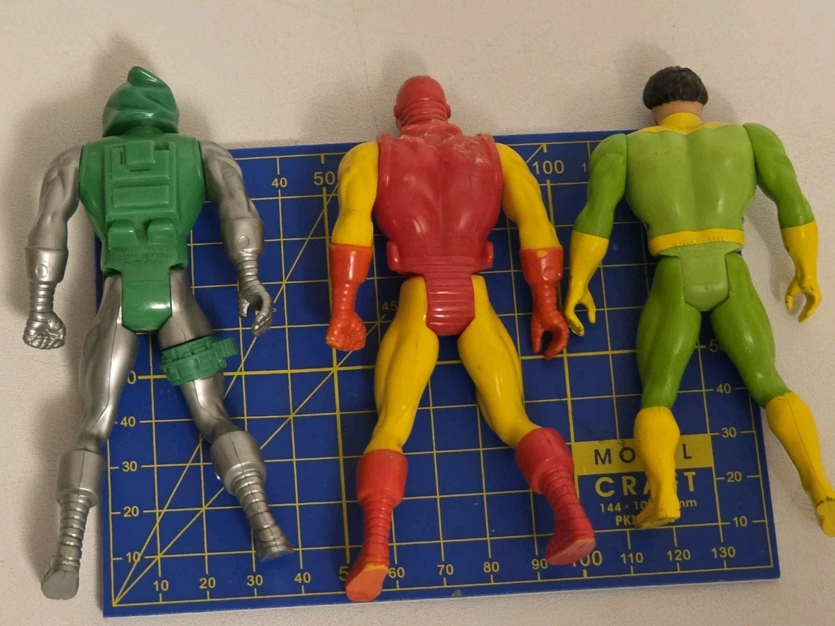 MARVEL SECRET WARS DOCTOR DOOM ,IRON MAN + DOCTOR OCTOPUS FIGURES 1984 🇬🇧