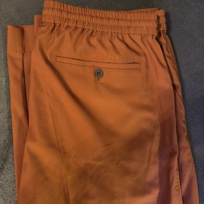 Awake Ny Wool Pant Men's Size XL Rust Brand New $250 Retail Clearance Sale $70