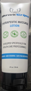 HawkGrips Massage Lotion Paraben-Free Hypoallergenic 8 fl oz / 236 ml