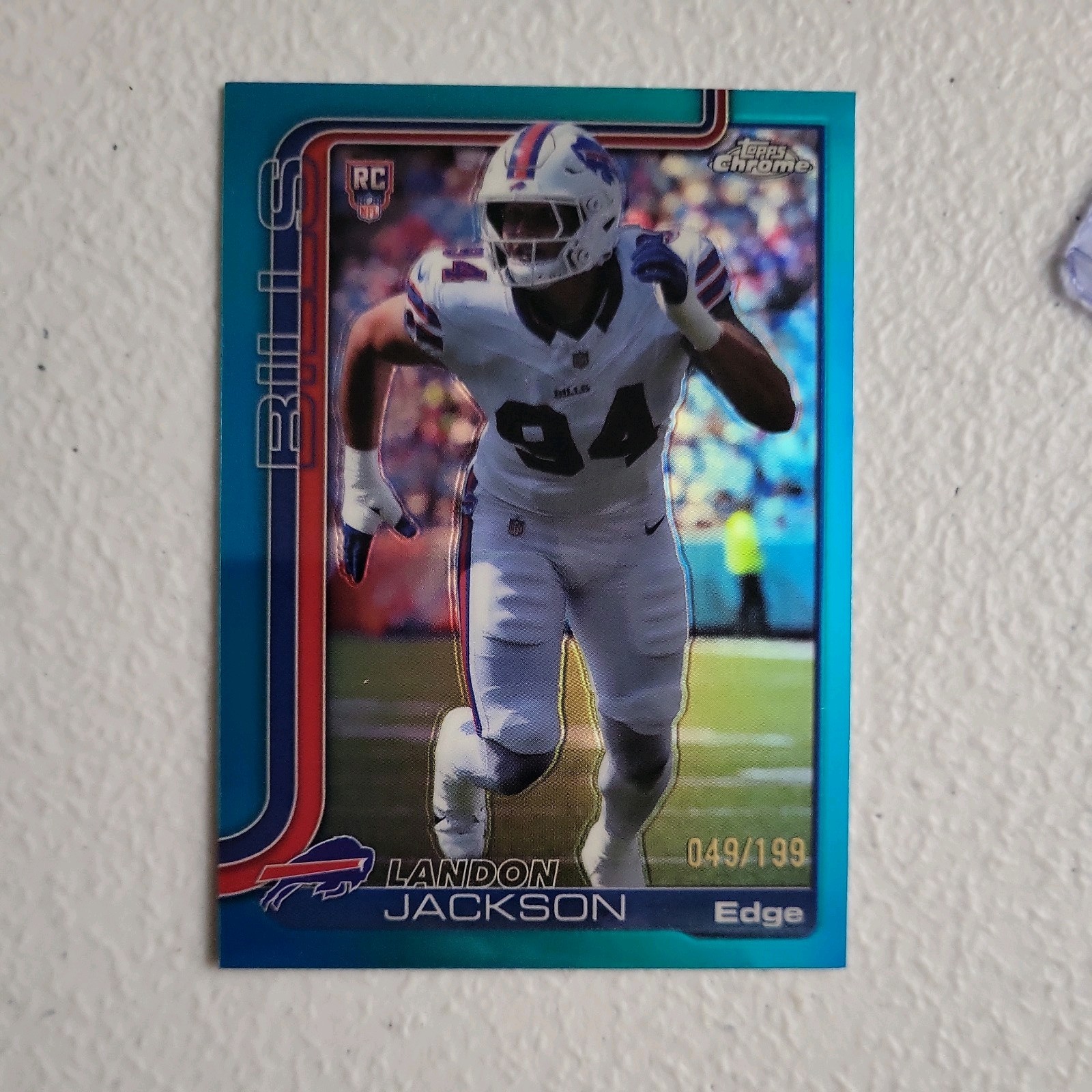 2025 Topps Chrome #358 Landon Jackson /199 Rookie